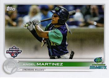 #PD-188 Angel Martinez - Lynchburg Hillcats - 2022 Topps Pro Debut Baseball