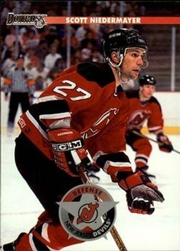 #188 Scott Niedermayer - New Jersey Devils - 1996-97 Donruss Hockey
