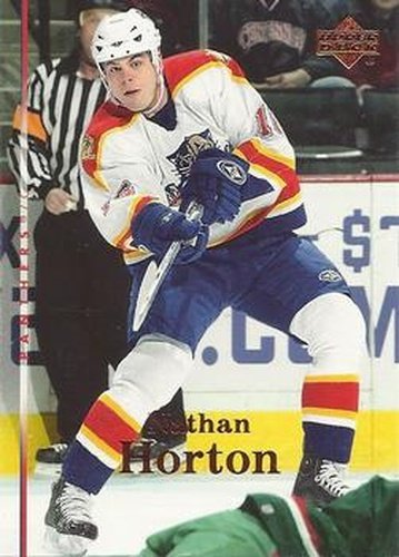 #188 Nathan Horton - Florida Panthers - 2007-08 Upper Deck Hockey
