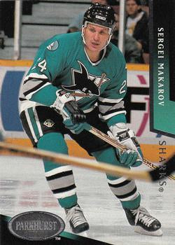 #188 Sergei Makarov - San Jose Sharks - 1993-94 Parkhurst Hockey