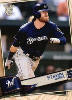 #188 Ben Gamel - Milwaukee Brewers - 2019 Topps Big League Baseball