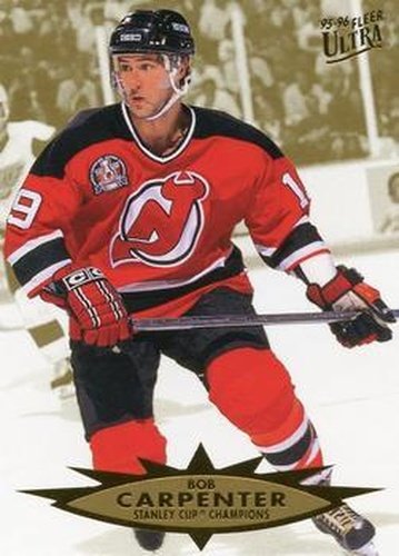 #188 Bob Carpenter - New Jersey Devils - 1995-96 Ultra Hockey
