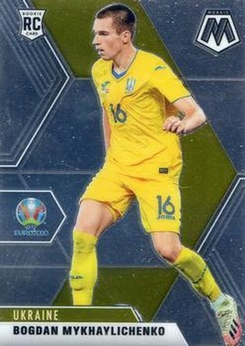 #188 Bogdan Mykhaylichenko - Ukraine - 2021 Panini Mosaic UEFA EURO Soccer