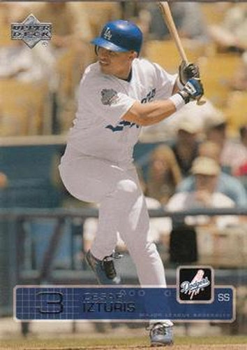 #188 Cesar Izturis - Los Angeles Dodgers - 2003 Upper Deck Baseball