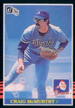 #188 Craig McMurtry - Atlanta Braves - 1985 Donruss Baseball