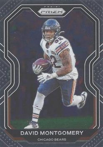 #188 David Montgomery - Chicago Bears - 2020 Panini Prizm Football