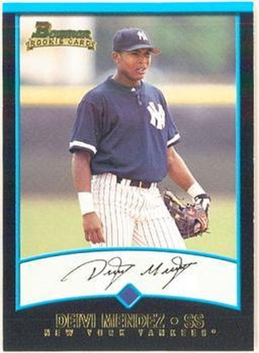 #188 Deivi Mendez - New York Yankees - 2001 Bowman Baseball