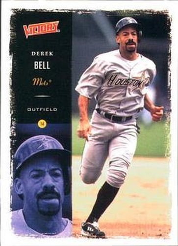 #188 Derek Bell - New York Mets - 2000 Upper Deck Victory Baseball