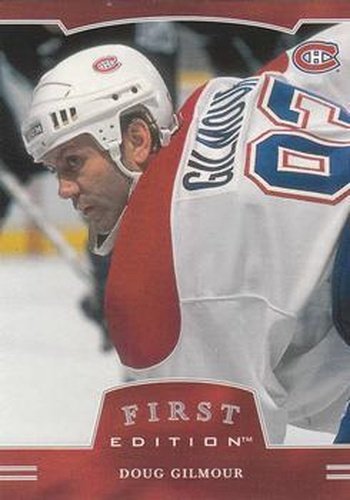 #188 Doug Gilmour - Montreal Canadiens - 2002-03 Be a Player First Edition Hockey