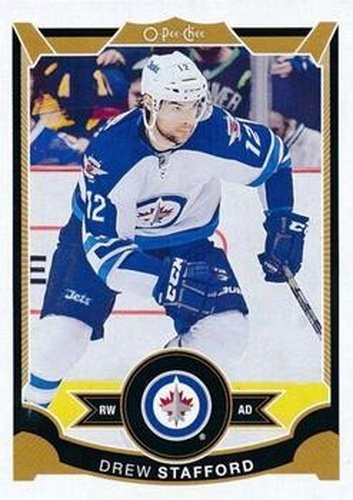 #188 Drew Stafford - Winnipeg Jets - 2015-16 O-Pee-Chee Hockey