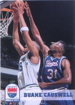 #188 Duane Causwell - Sacramento Kings - 1993-94 Hoops Basketball