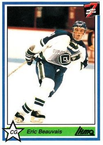 #188 Eric Beauvais - Shawinigan Cataractes - 1990-91 7th Inning Sketch QMJHL Hockey