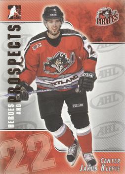 #188 Jakub Klepis - Portland Pirates - 2004-05 In The Game Heroes and Prospects Hockey