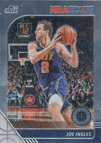 #188 Joe Ingles - Utah Jazz - 2019-20 Hoops Premium Stock Basketball