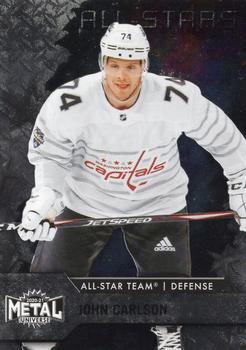 #188 John Carlson - Washington Capitals - 2020-21 Skybox Metal Universe Hockey