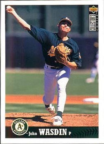 #188 John Wasdin - Oakland Athletics - 1997 Collector's Choice Baseball