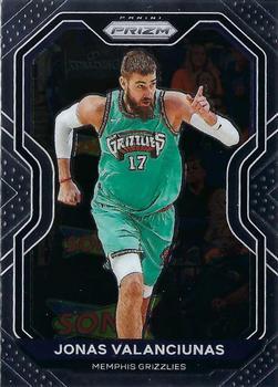 #188 Jonas Valanciunas - Memphis Grizzlies - 2020-21 Panini Prizm Basketball