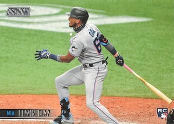 #188 Lewin Diaz - Miami Marlins - 2021 Stadium Club Baseball
