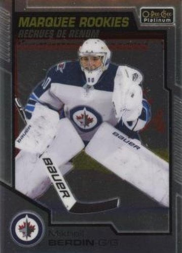 #188 Mikhail Berdin - Winnipeg Jets - 2020-21 O-Pee-Chee Platinum Hockey