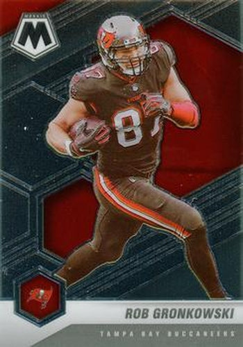 #188 Rob Gronkowski - Tampa Bay Buccaneers - 2021 Panini Mosaic Football