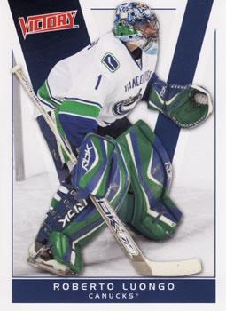 #188 Roberto Luongo - Vancouver Canucks - 2010-11 Upper Deck Victory Hockey