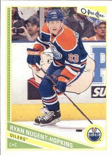 #188 Ryan Nugent-Hopkins - Edmonton Oilers - 2013-14 O-Pee-Chee Hockey
