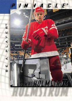 #188 Tomas Holmstrom - Detroit Red Wings - 1997-98 Pinnacle Be a Player Hockey