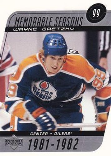 #188 Wayne Gretzky - Edmonton Oilers - 2002-03 Upper Deck Hockey