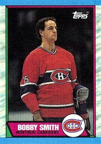 #188 Bobby Smith - Montreal Canadiens - 1989-90 Topps Hockey