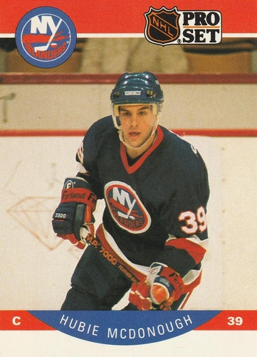 #188 Hubie McDonough - New York Islanders - 1990-91 Pro Set Hockey