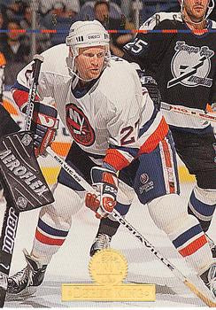 #188 Derek King - New York Islanders - 1994-95 Leaf Hockey