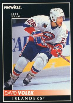 #188 David Volek - New York Islanders - 1992-93 Pinnacle Canadian Hockey