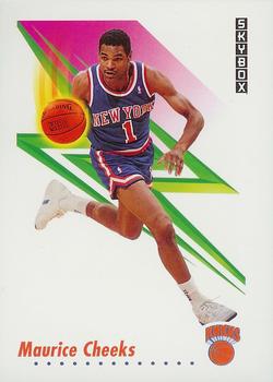 #188 Maurice Cheeks - New York Knicks - 1991-92 SkyBox Basketball