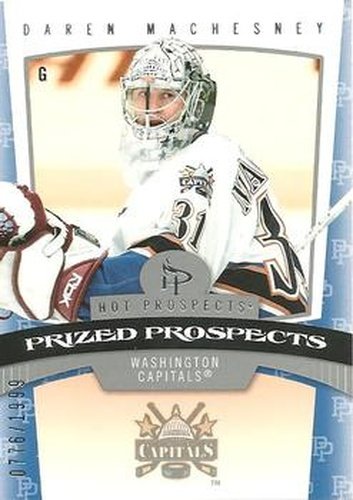 #188 Daren Machesney - Washington Capitals - 2006-07 Fleer Hot Prospects Hockey