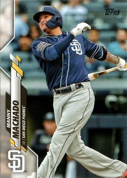 #188 Manny Machado - San Diego Padres - 2020 Topps Baseball