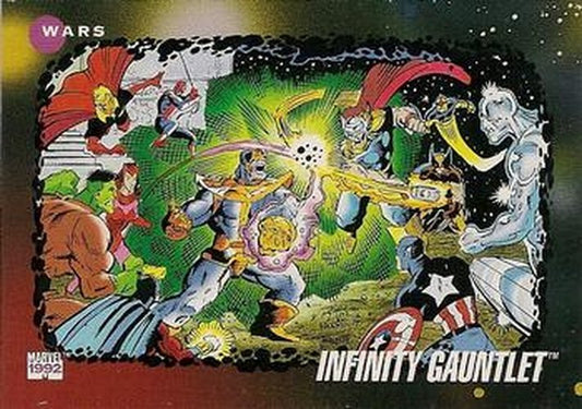 #189 Infinity Gauntlet - 1992 Impel Marvel Universe