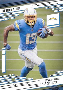#189 Keenan Allen - Los Angeles Chargers - 2021 Panini Prestige Football