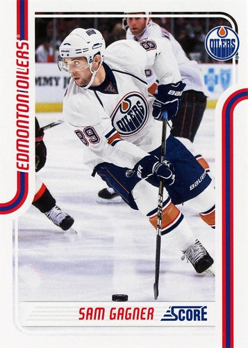 #189 Sam Gagner - Edmonton Oilers - 2011-12 Score Hockey
