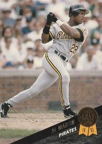 #189 Al Martin - Pittsburgh Pirates - 1993 Leaf Baseball