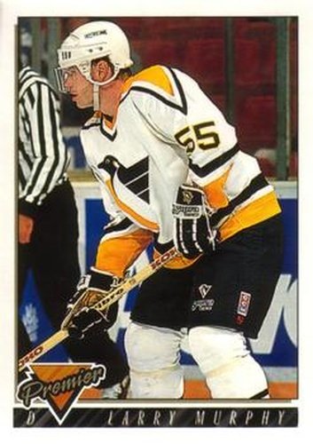 #189 Larry Murphy - Pittsburgh Penguins - 1993-94 O-Pee-Chee Premier Hockey