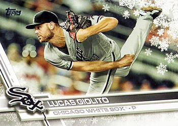#HMW189 Lucas Giolito - Chicago White Sox - 2017 Topps Holiday Baseball