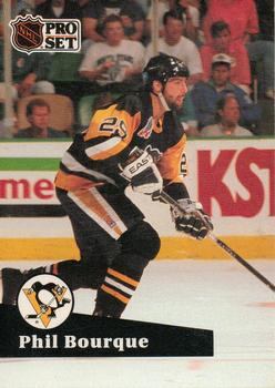 #189 Phil Bourque - 1991-92 Pro Set Hockey
