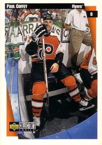 #189 Paul Coffey - Philadelphia Flyers - 1997-98 Collector's Choice Hockey
