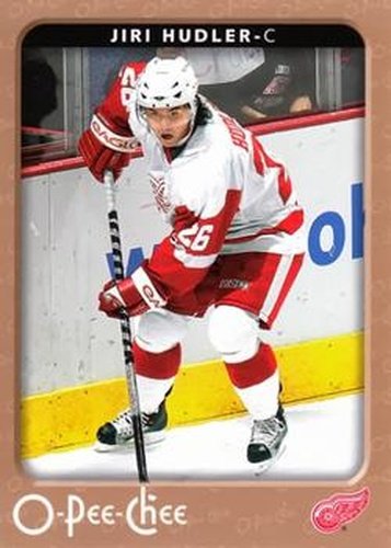 #189 Jiri Hudler - Detroit Red Wings - 2006-07 O-Pee-Chee Hockey