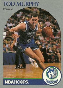 #189 Tod Murphy - Minnesota Timberwolves - 1990-91 Hoops Basketball