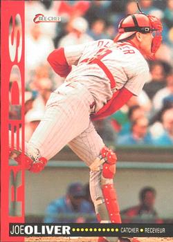 #189 Joe Oliver - Cincinnati Reds - 1994 O-Pee-Chee Baseball