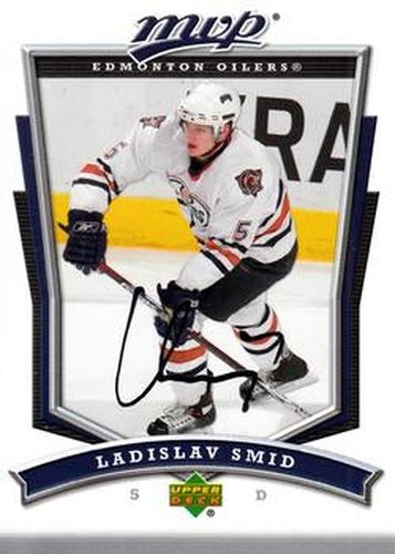 #189 Ladislav Smid - Edmonton Oilers - 2007-08 Upper Deck MVP Hockey