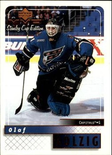 #189 Olaf Kolzig - Washington Capitals - 1999-00 Upper Deck MVP Stanley Cup Edition Hockey