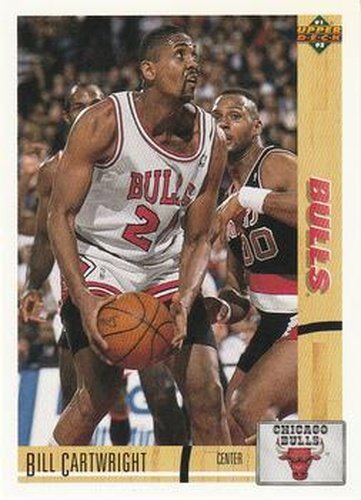 #189 Bill Cartwright - Chicago Bulls - 1991-92 Upper Deck Basketball