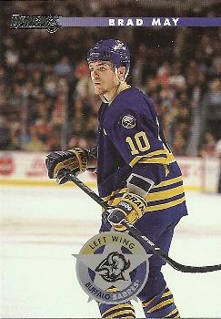 #189 Brad May - Buffalo Sabres - 1996-97 Donruss Hockey